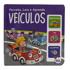 Livro Perceba, Leia e Aprenda: Veículos