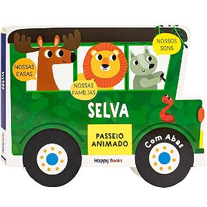 Livro Passeio Animado - Um Livro com Abas: Selva