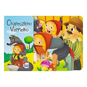 Livro Contos Clássicos com Abas: Chapéuzinho Vermelho