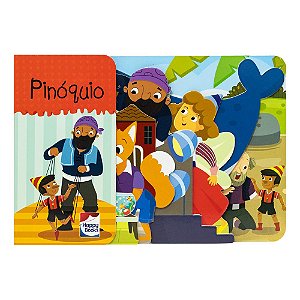 Livro Contos Clássicos com Abas: Pinóquio