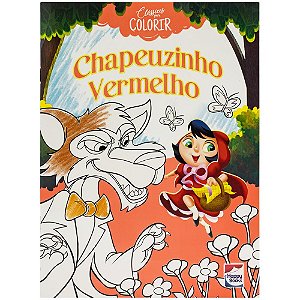 Livro Clássicos para colorir: Chapeuzinho Vermelho