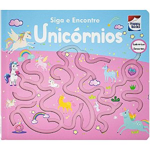 Livro Siga e Encontre: Unicórnios