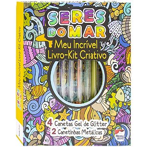 Livro Meu Incrível Livro-Kit Criativo: Seres do Mar