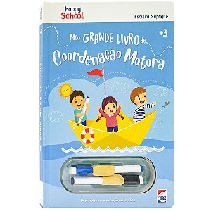 Livro HS Escreva e Apague Meu GRANDE livro de Coordenação...
