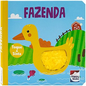 Livro Animais Fofuchos - Toque e Sinta: Fazenda