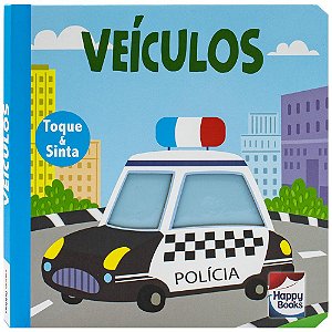 Livro Animais Fofuchos - Toque e Sinta: Veículos