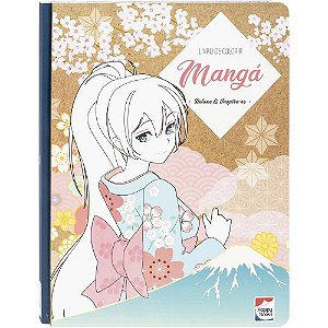 Livro Relaxe & Inspire-se! Mangá