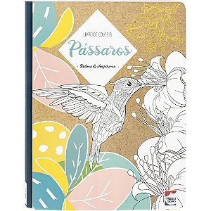 Livro Relaxe & Inspire-se! Pássaros
