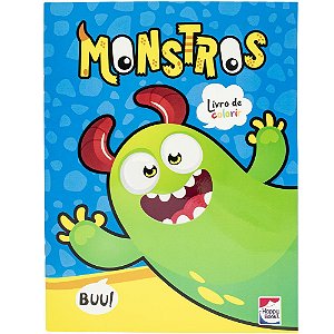 Livro Mundo da Fantasia: Monstros Para Colorir