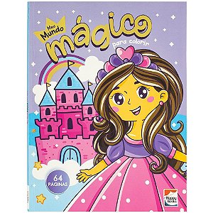 Livro Viva as Cores! Livro de Colorir: Meu Mundo Mágico P...