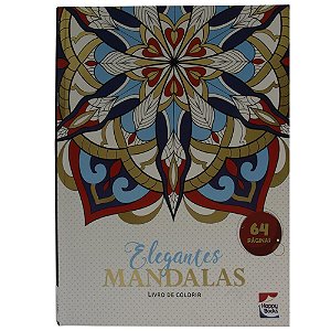Livro Mandalas Mágicas: Elegantes Mandalas
