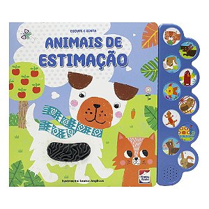 Livro Escute e Sinta: Animais de Estimação