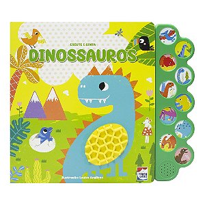 Livro Escute e Sinta: Dinossauros