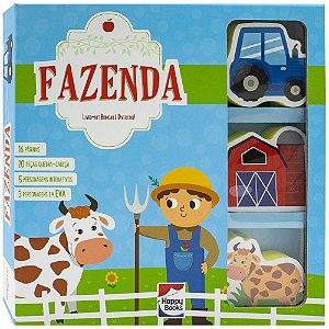 Livro Livro Brincar é Divertido! Fazenda