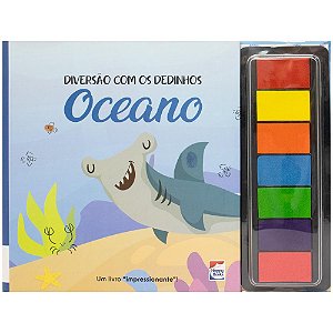 Livro Diversão com os dedinhos: Oceano