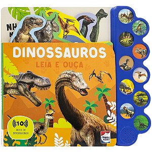 Livro Leia e Ouça: Dinossauros