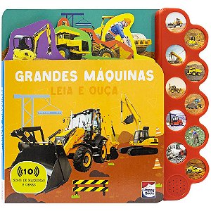 Livro Leia e Ouça: Grandes Máquinas