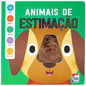 Livro Meu Livro Sensorial: Animais de Estimação