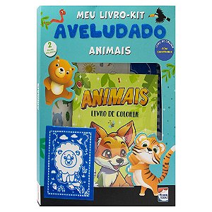 Livro Meu Livro Aveludado: Animais