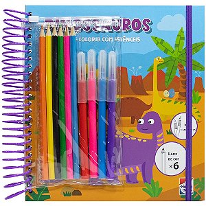 Livro Universo das Cores: Dinossauros