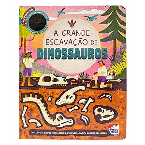 Livro Grande escavação de.. Dinossauros