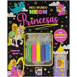 Livro Meu Mundo Neon: Princesas