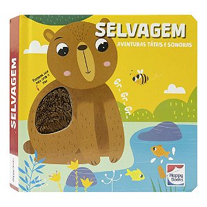 Livro Aventuras Táteis e Sonoras: Selvagem