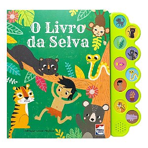 Livro Encantos Sonoros: Livro da Selva