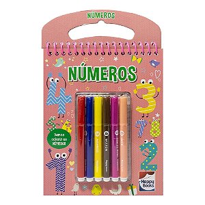 Livro Colorindo por Números: Números