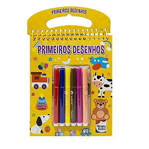 Livro Colorindo por Números: Primeiros Desenhos