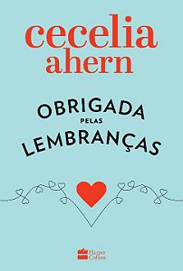 Livro Obrigada pelas lembranças