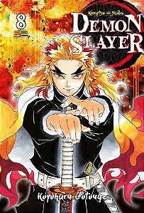 Livro Demon slayer - kimetsu no yaiba vol. 8