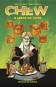 Livro Chew - O sabor do crime vol. 4: Receitas de família