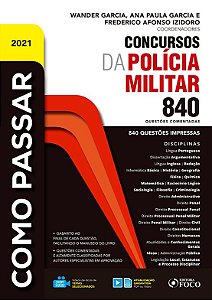 Livro Como passar - Concursos da Polícia Militar: 840 que...