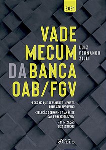 Livro Vade mecum da banca OAB/FGV