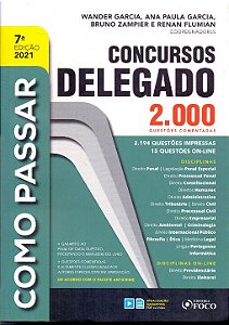 Como Passar em Concursos de Delegado - 07Ed/21