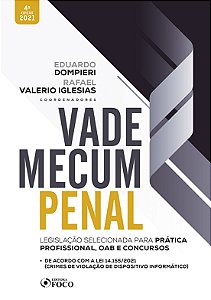 Livro Vade mecum penal - Legislação selecionada para prática pr...