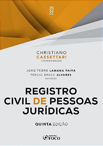 Livro Registro civil de pessoas jurídicas