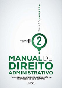 Livro Manual de direito administrativo: funções administr...