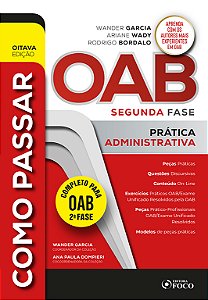 Livro Como passar na OAB 2ª Fase - Prática administrativa