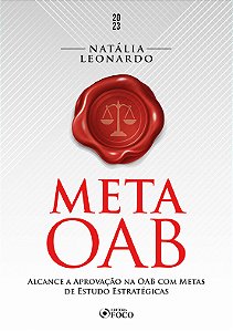Livro Meta OAB - Alcance a aprovação na OAB com metas de ...