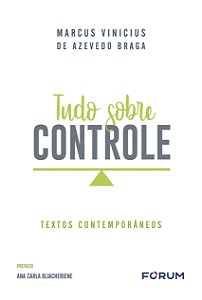 Livro Tudo sobre controle: Textos contemporâneos