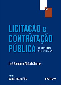 Livro Licitação E Contratação Pública - De Acordo Com A L...