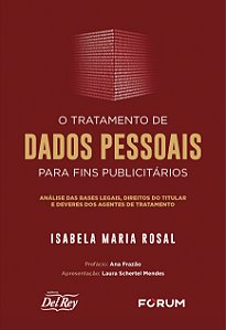 Livro O tratamento de dados pessoais para fins publicitár...