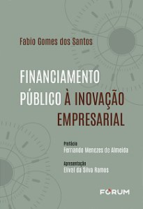 Livro Financiamento público à inovação empresarial