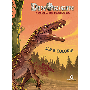 Livro Ler E Colorir - Dinorigin
