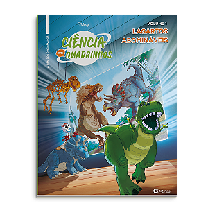 Livro Ciência Em Quadrinhos - A Era Dos Dinossauros - Vol...
