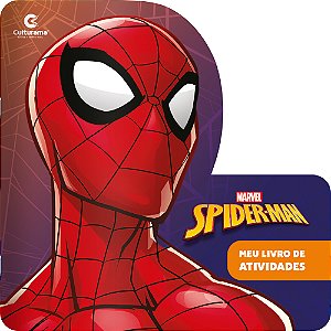 Livro Meu Livro De Atividades Recortado - Homem-Aranha
