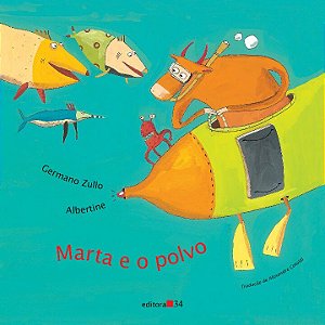 Livro Marta e o polvo