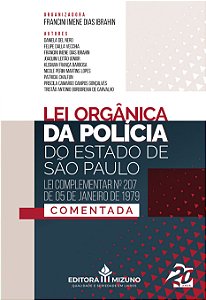 Livro Lei orgânica da polícia do estado de São Paulo (Vol...